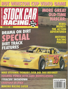 STOCK CAR RACING 1998 FEB - STEFANIK, MUNDY, Moyer, Syracuse '97, Carb Mods